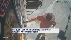 Man in cowboy attire robs Gravesend deli at knifepoint