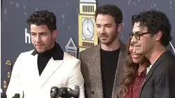 Jonas Brothers attend premiere of  'A Very Jonas Christmas' in NYC