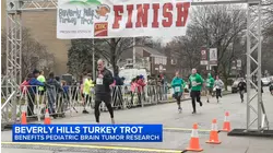 Beverly Hills Turkey Trot supports pediatric brain cancer research