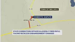 State correction officer charged in Wallkill domestic dispute