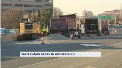 Cold weather causes series of water main breaks, slowing drivers around NJ