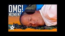 CRAZY Stunt Man Does Dangerous Audition on Israel's Got Talent