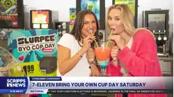 7-Eleven customers can fill almost any container with Slurpees on Saturday