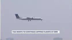 FAA wants to extend Newark flight cap through October 2026