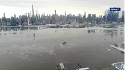 Hudson River ice forces ferry terminal closures for commuters