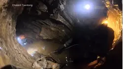 Dramatic rescues from flooded cave