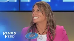 Who needs IMPLANTS when I got a HANDFUL OF... | Family Feud