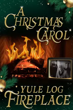 A Christmas Carol Yule Log Fireplace