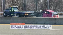 Long Island man killed in wrong-way crash on Hutchinson River Parkway