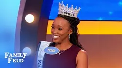 UH OH! Another PAGEANT DISASTER for Steve Harvey? | Family Feud