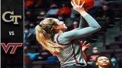 Georgia Tech vs. Virginia Tech Women's Basketball Highlights (2021-22)