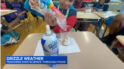 Meteorologist, author using food to teach children about weather