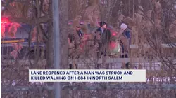 Pedestrian fatally struck vehicle on I-684 southbound in North Salem