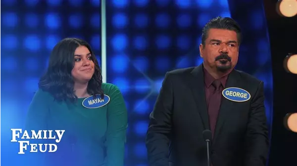 Team Lopez goes for the steal! | Celebrity Family Feud - Family Feud ...