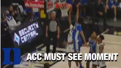 Duke's Jaemyn Brakefield Denies The Deacs | ACC Must See Moment