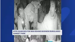 Suspect on the run after stealing money, merchandise from 2 Sunset Park stores