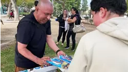 Regresa a sus labores el conocido paletero de Culver City que estuvo cuatro meses detenido por ICE