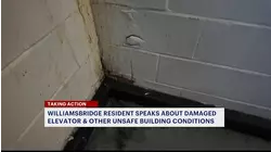 'I feel like I'm trapped.' Williamsbridge tenant living without elevator for over a month