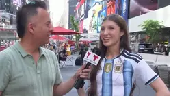 Yami Safdie presume que ya está lista para apoyar a la selección de Argentina