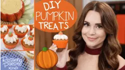 Rosanna Pansino's DIY Pumpkin Treats!