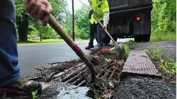 Rockland highway crews clear storm damage while preparing for next round of weather