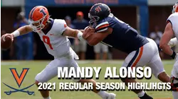 Mandy Alonso 2021 Regular Season Highlights | Virginia DE