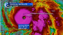 Tracking Hurricane Melissa as massive Cat. 5 storm approaches Jamaica