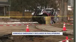 Phillipsburg officials: Phillipsburg repairs could take weeks after sinkholes spread