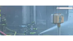 15 displaced after Waterbury fire rips through multiple buildings