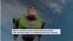 Macy's reveals new balloons for Thanksgiving Day Parade
