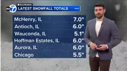 Winter Storm Warning for multiple inches of snow in Chicago area