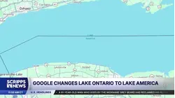 Google Maps changes Lake Ontario to 'Lake America' in US searches
