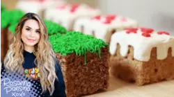 Rosanna Makes Minecraft Rice Krispy Treats!