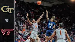 Georgia Tech vs. Virginia Tech Men's Basketball Highlights (2021-22)