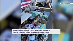 Fairfield restaurant holds food drive to help those impacted by SNAP cuts