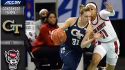 Georgia Tech vs. NC State Condensed Game | 2020-21 ACC Women's Basketball