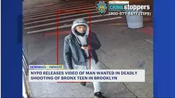 Police release video of suspect in fatal shooting of Bronx teen in Brooklyn