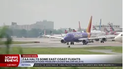 Flights disrupted across US Northeast because of technical problems at key air traffic center