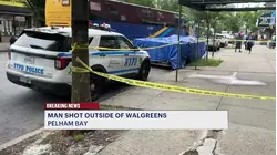 Two suspects on the run after shooting man outside Walgreens in Pelham Bay
