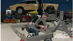 Chasis de Camaro personalizado con componentes de competición