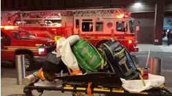 2 women hospitalized after being hit by debris from Midtown parking garage explosion