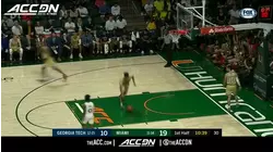 Georgia Tech vs. Miami Basketball Highlights (2018-19)