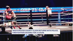 Firefighters, police officers and first responders get in the ring at 2nd annual 'County Clash' charity event in White Plains