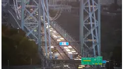 Motorcyclist killed in crash with tractor-trailer, snarls traffic on George Washington Bridge