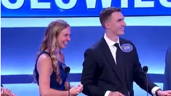 Here's why Steve Harvey's a great kisser. | Family Feud