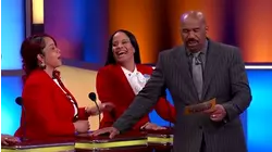 Hilarious moment! My pet pig hates when I eat... crab legs?! | Family Feud