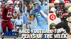 2022 ACC Football Top 5 Plays Of The Week: Week 9