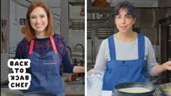 Ellie Kemper Tries to Keep Up with a Professional Chef