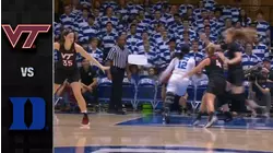 Virginia Tech vs. Duke Women's Basketball Highlights (2019-20)
