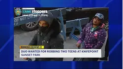 Teens robbed at knifepoint in Sunset Park